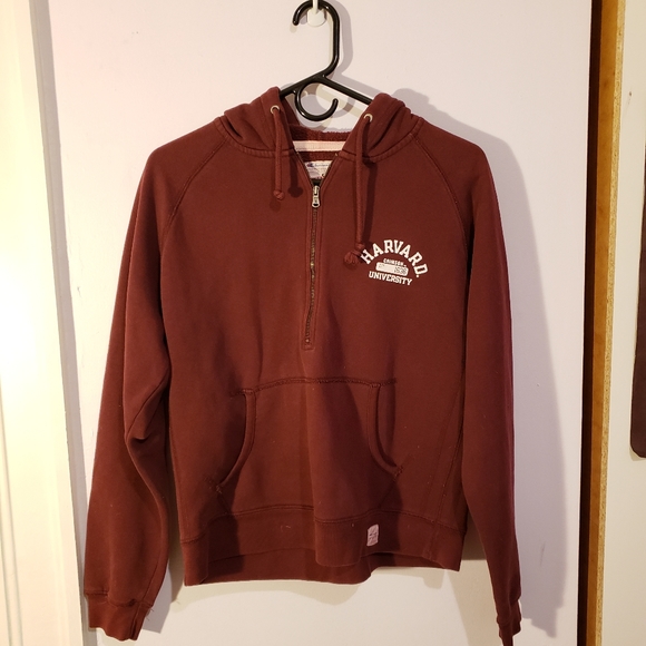 Champion Tops - Champion Half Zip Harvard Hoodie